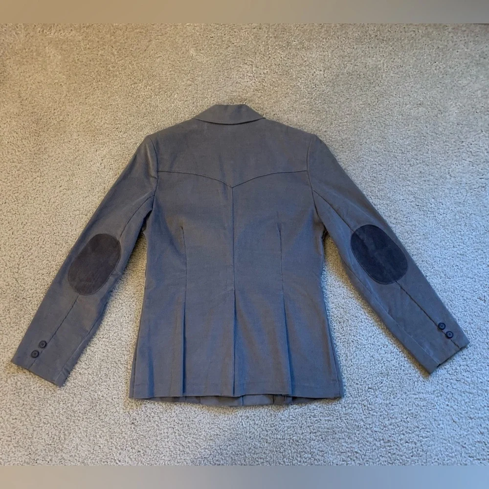 Vintage Corduroy Gray Blazer by Wrangler - Picture 7 of 12